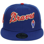 Atlanta Braves Coop Script Atlanta Crown the City New Era 59FIFTY
