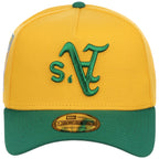 Oakland Athletics MLB Flipmode 2.0 New Era 9FORTY A-Frame (Yellow/Green/Gray)