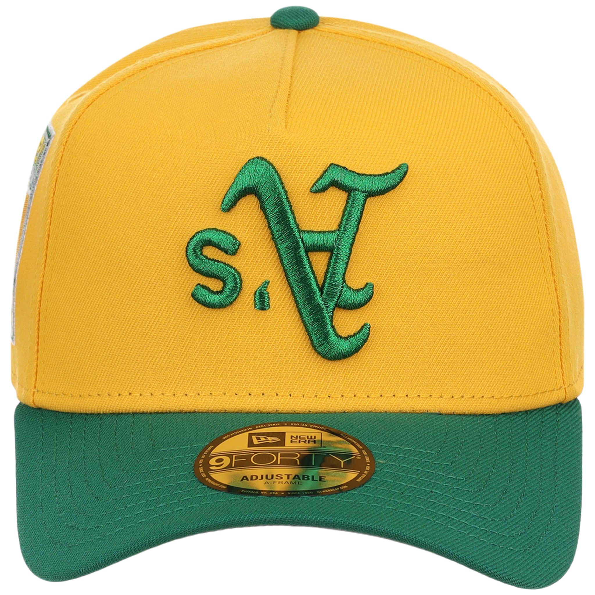 Oakland Athletics MLB Flipmode 2.0 New Era 9FORTY A-Frame (Yellow/Green/Gray)
