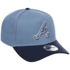 Atlanta Braves MLB Faded Blue x Navy FASHION CORE New Era 9FORTY A-Frame