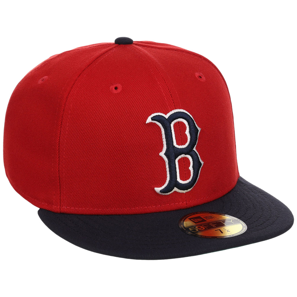 Boston Red Sox MLB Cooperstown Authentic Collection New Era 59FIFTY (Red/Navy)