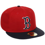 Boston Red Sox MLB Cooperstown Authentic Collection New Era 59FIFTY (Red/Navy)