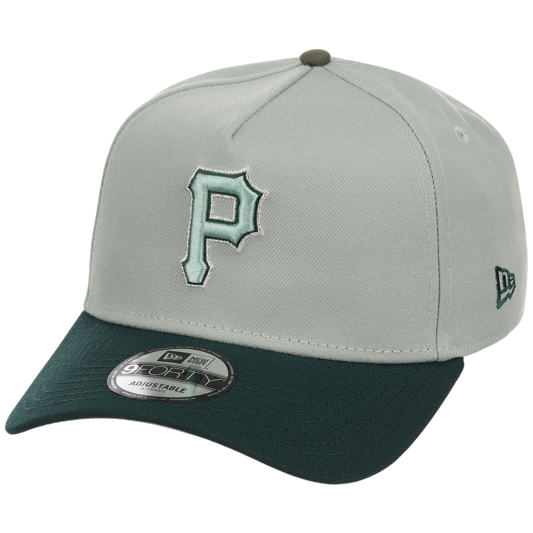 Pittsburgh Pirates MLB Everest x Dark Green FASHION CORE New Era 9FORTY A-Frame
