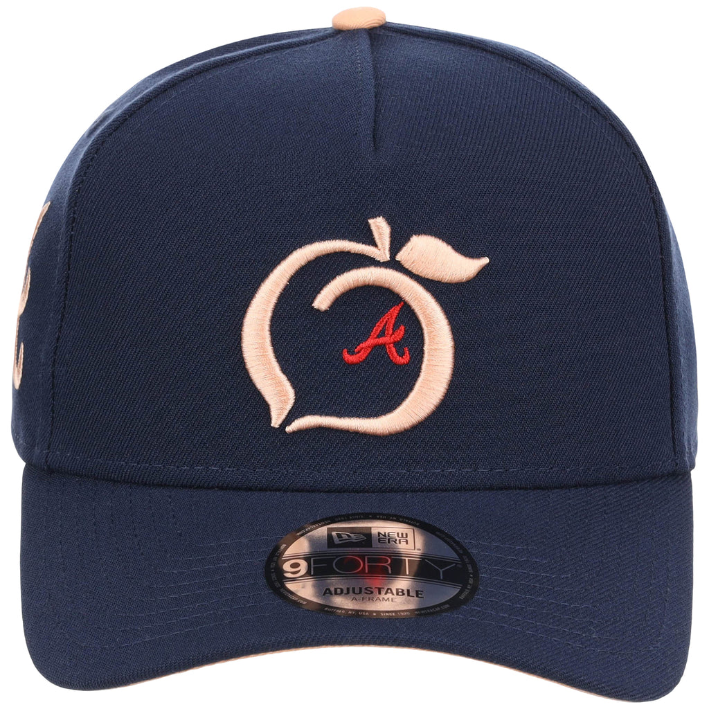 Atlanta Braves Peach Atlanta Crown the City New Era 9FORTY