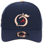 Atlanta Braves Peach Atlanta Crown the City New Era 9FORTY