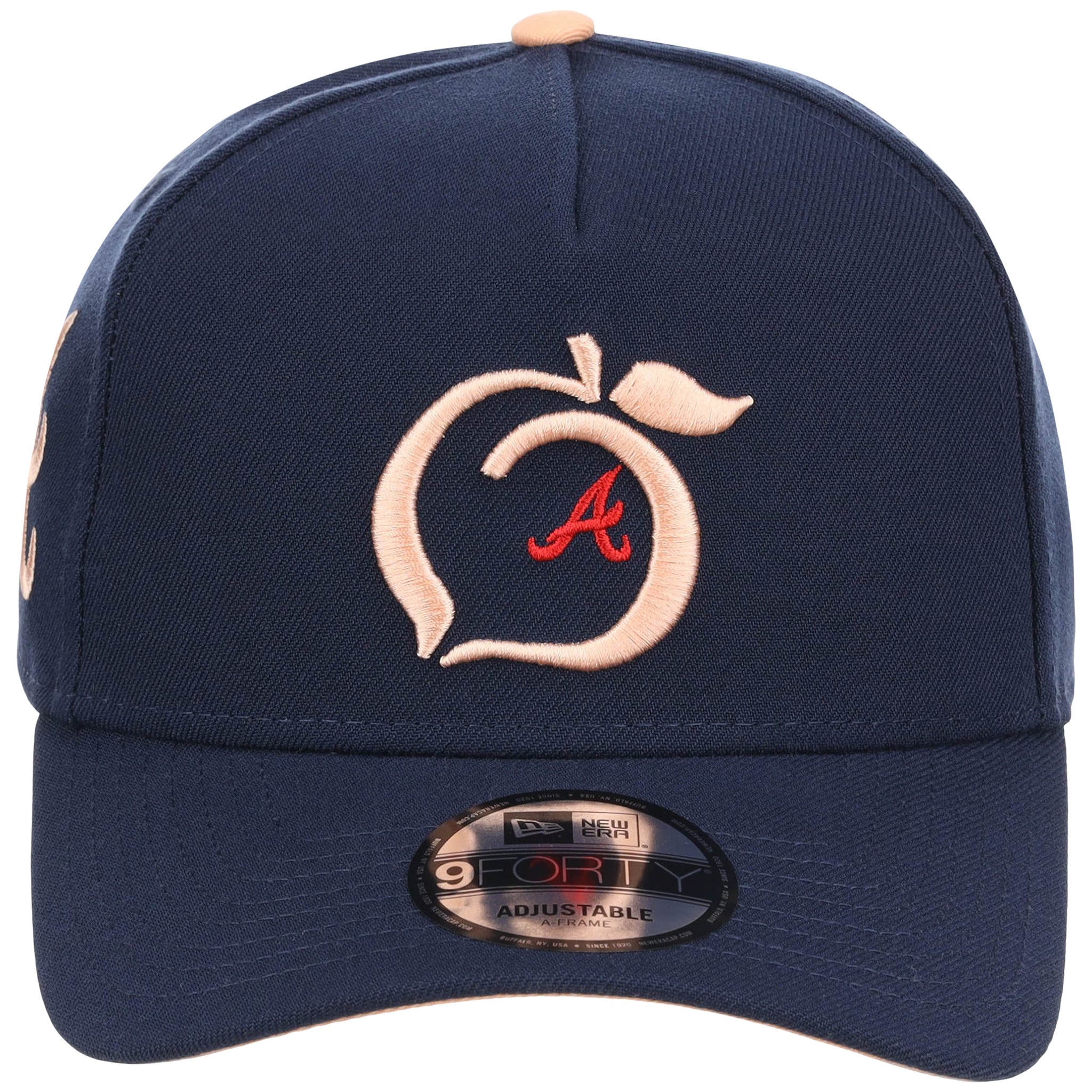 Atlanta Braves Peach Atlanta Crown the City New Era 9FORTY