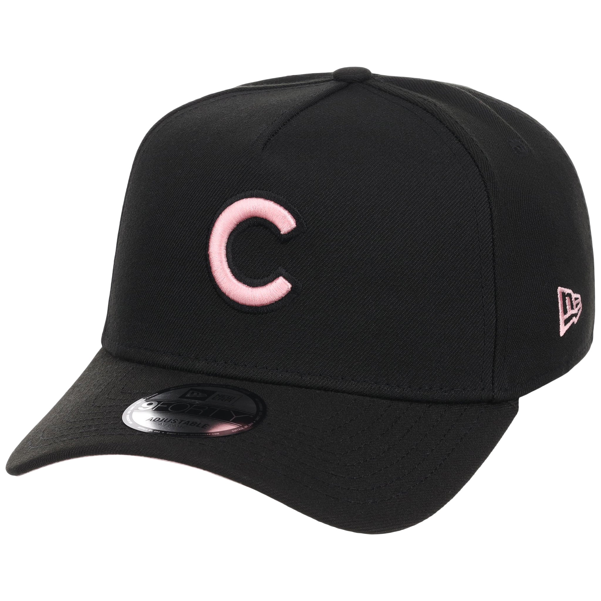 Chicago Cubs MLB Black x Pink FASHION CORE New Era 9FORTY A-Frame
