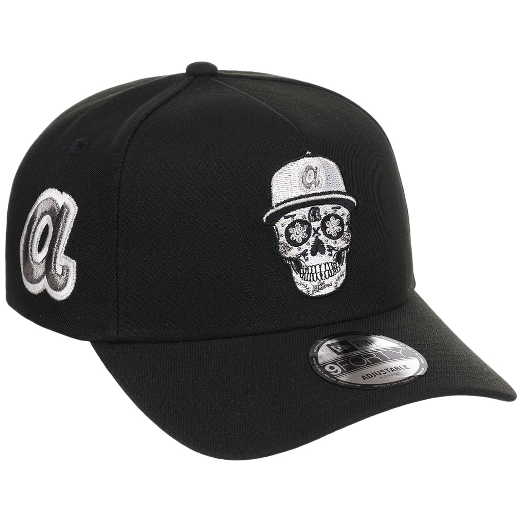 Atlanta Braves Skull Atlanta Crown the City New Era 9FORTY