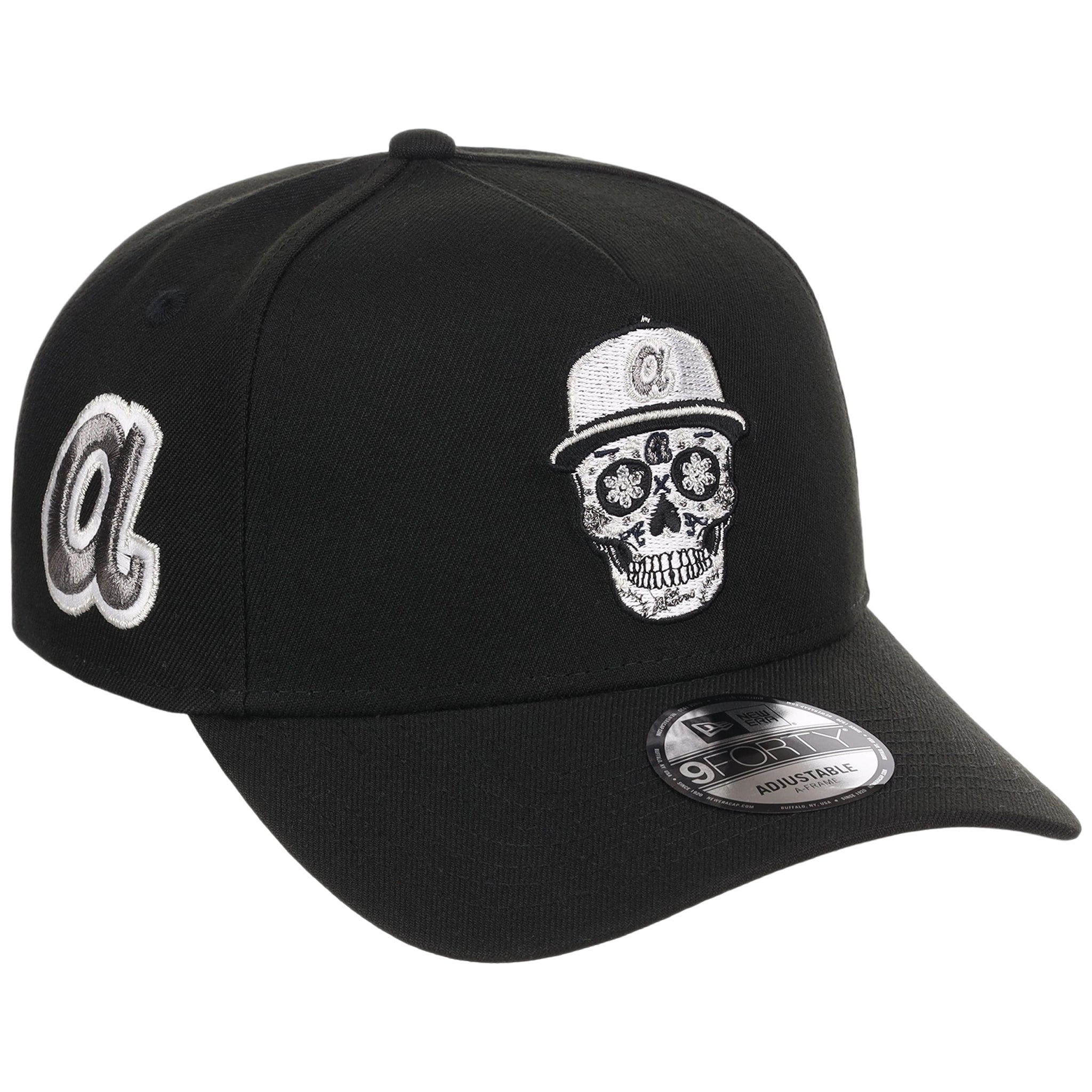 Atlanta Braves Skull Atlanta Crown the City New Era 9FORTY