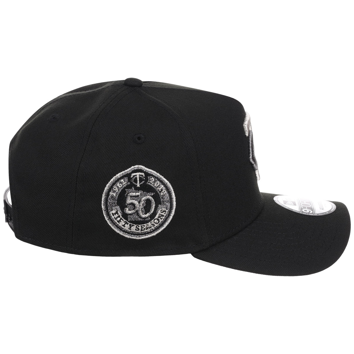 Minnesota Twins MLB Liquid Titanium New Era 9FORTY A-Frame