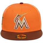 Miami Marlins MLB Golden Harvest New Era 59FIFTY