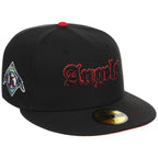 Anaheim Angels New Era 59FIFTY (Black/Black)