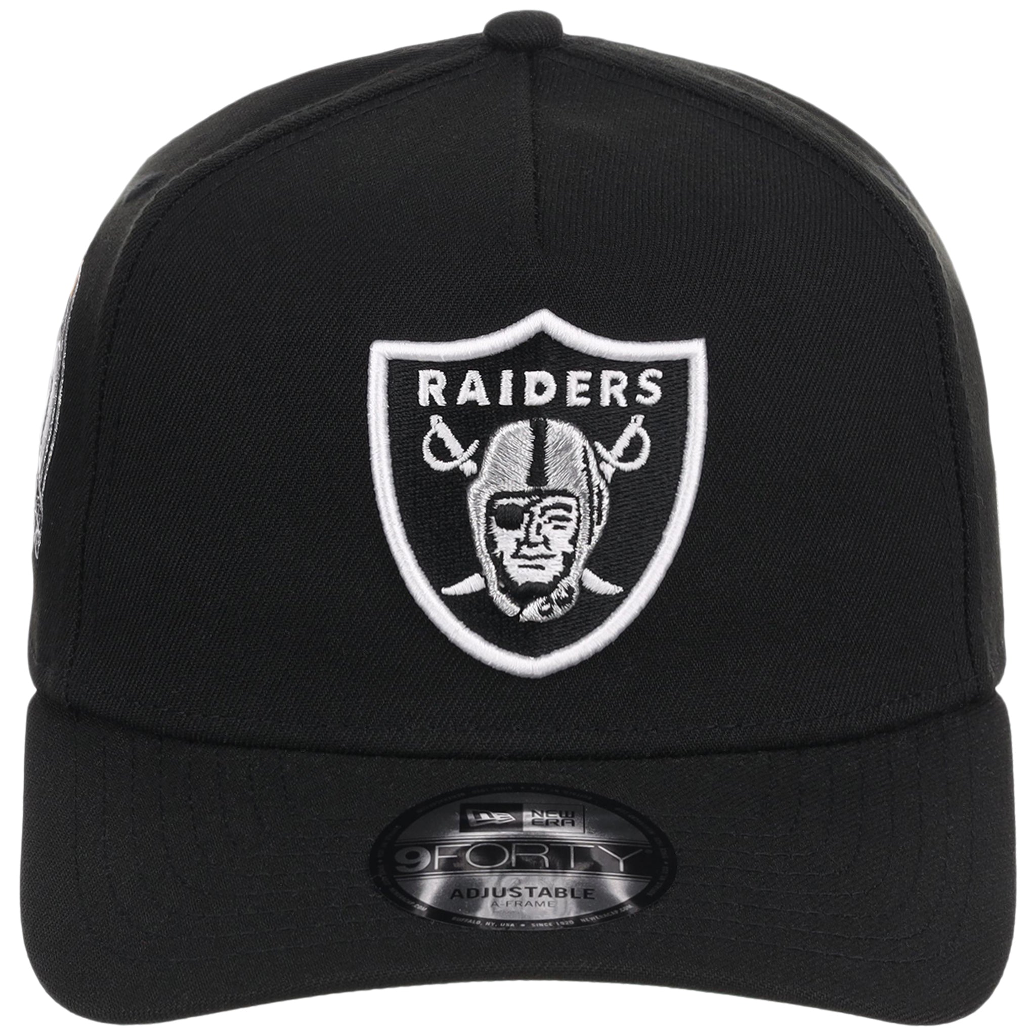 Las Vegas Raiders NFL Black Dome New Era 9FORTY A-Frame