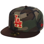 Los Angeles Dodgers Apex Venom New Era 59FIFTY (Camo/Brown)