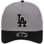 Los Angeles Dodgers MLB Gray x Black FASHION CORE New Era 9FORTY A-Frame