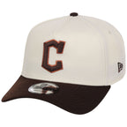 Cleveland Guardians MLB Chrome x Burnt Wood FASHION CORE New Era 9FORTY A-Frame