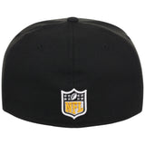 Pittsburgh Steelers NFL Black Dome New Era 59FIFTY