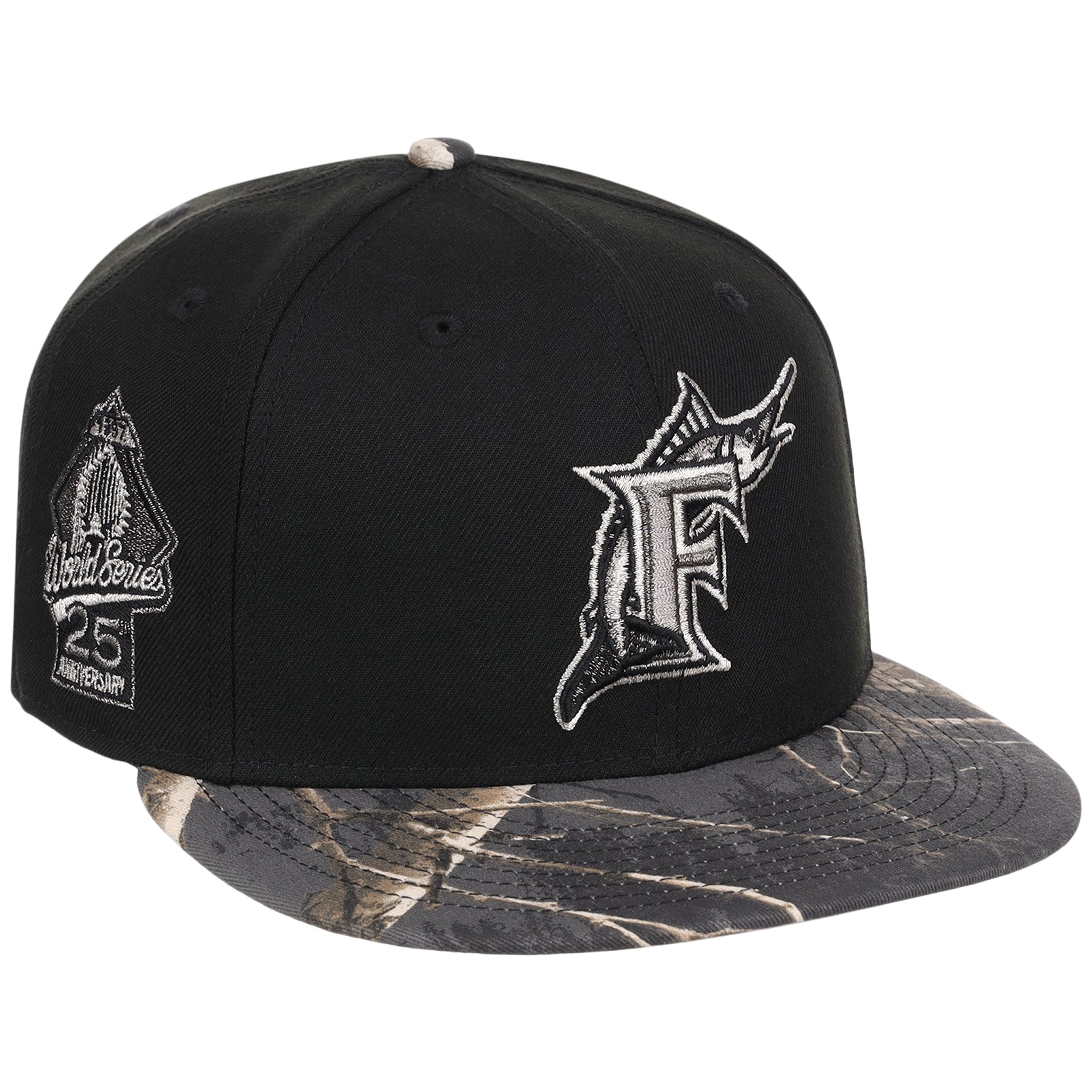Miami Marlins MLB Black Realtree Metallics New Era 59FIFTY – Lids HD