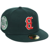 Boston Red Sox MLB Flipmode 2.0 New Era 59FIFTY (Dark Green/Dark Green/Gray)