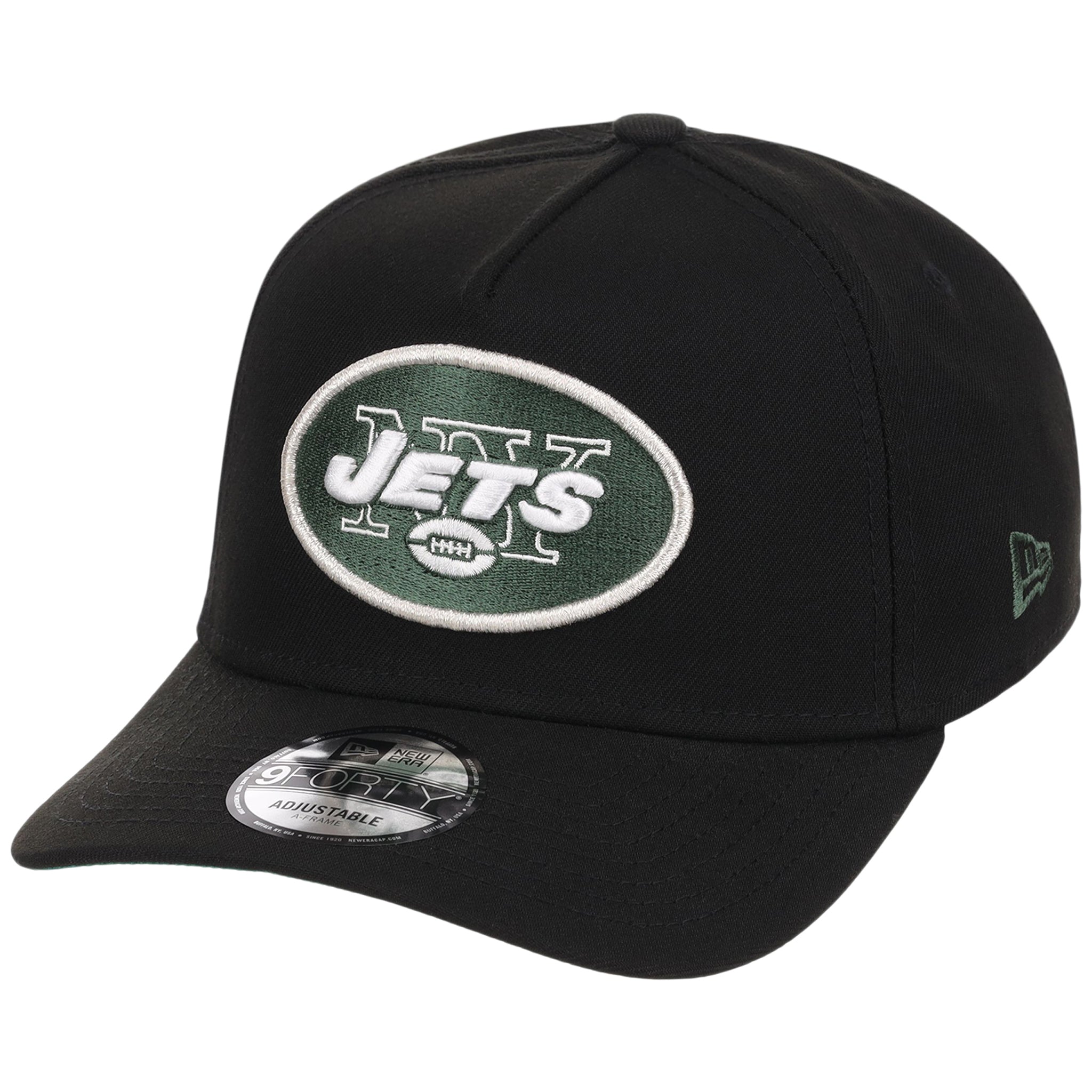 New York Jets NFL Black Dome New Era 9FORTY A-Frame