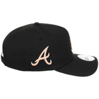 Atlanta Braves Peach Drip Atlanta Crown the City New Era 9FORTY