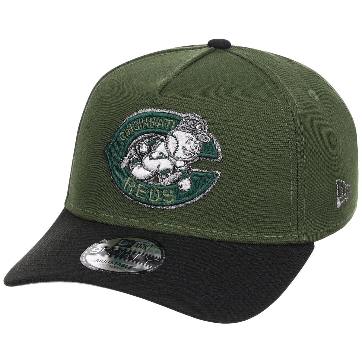 Cincinnati Reds MLB Field Ops New Era 9FORTY A-Frame