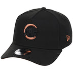 Chicago Cubs MLB Black x Rust FASHION CORE New Era 9FORTY A-Frame