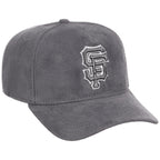 San Francisco Giants MLB Gray x Suede FASHION CORE New Era 9FORTY A-Frame