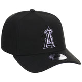 Anaheim Angels MLB Black x Lavender FASHION CORE New Era 9FORTY A-Frame