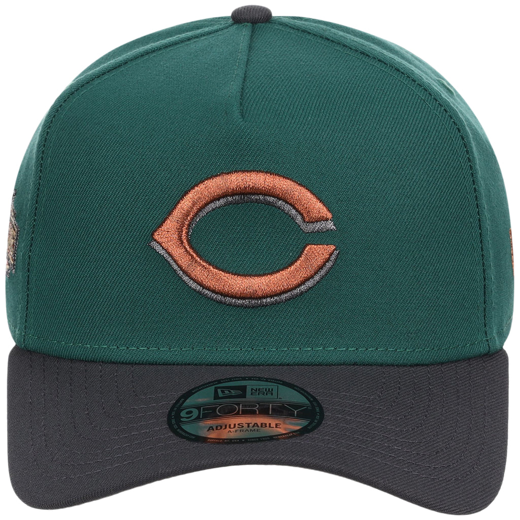 Cincinnati Reds MLB Emerald Graphite New Era 9FORTY