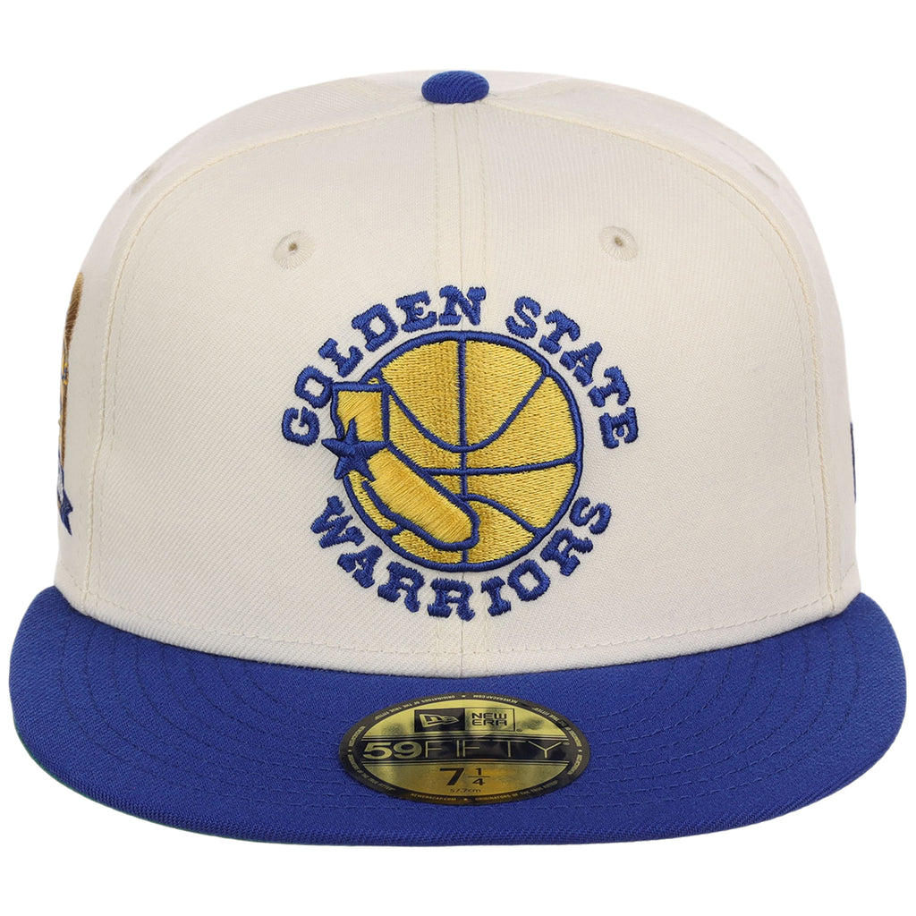 Golden State Warriors NBA Chrome OTC New Era 59FIFTY (Chrome/Royal)