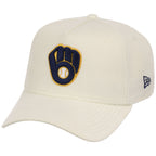 Milwaukee Brewers MLB Chrome Cord FASHION CORE New Era 9FORTY A-Frame