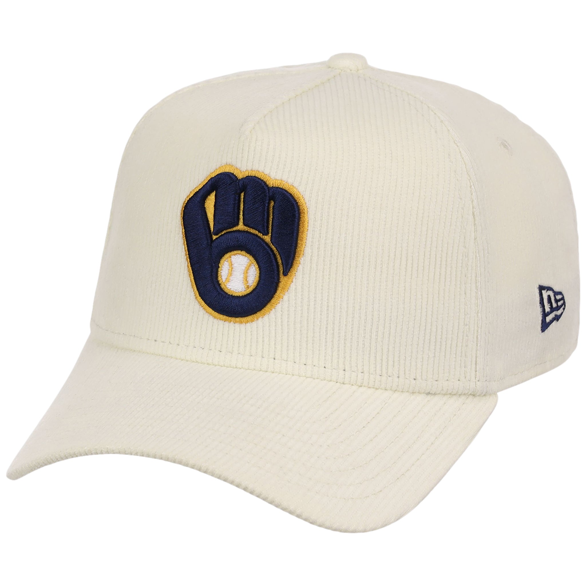 Milwaukee Brewers MLB Chrome Cord FASHION CORE New Era 9FORTY A-Frame