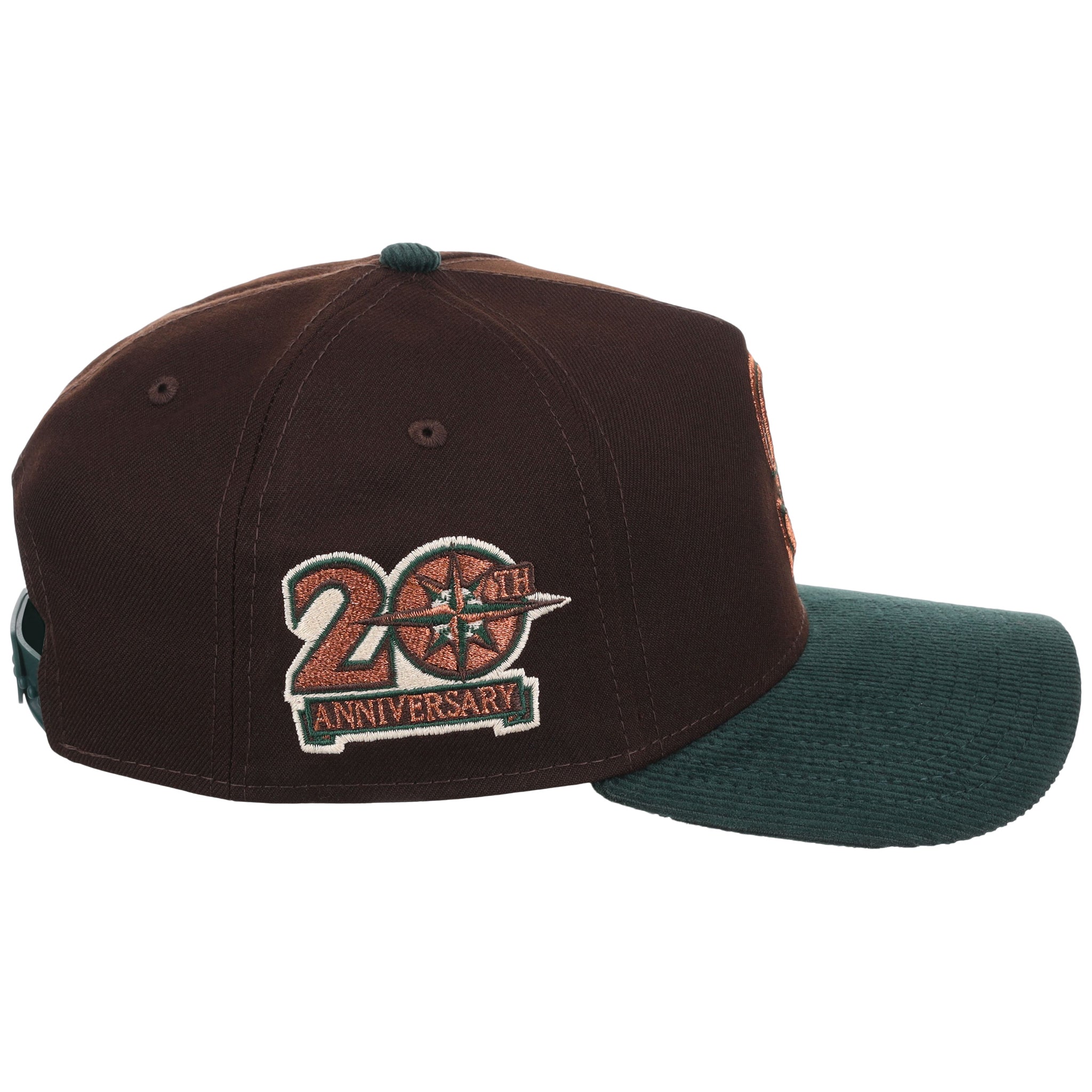 Seattle Mariners MLB Forest Ember New Era 9FORTY A-Frame
