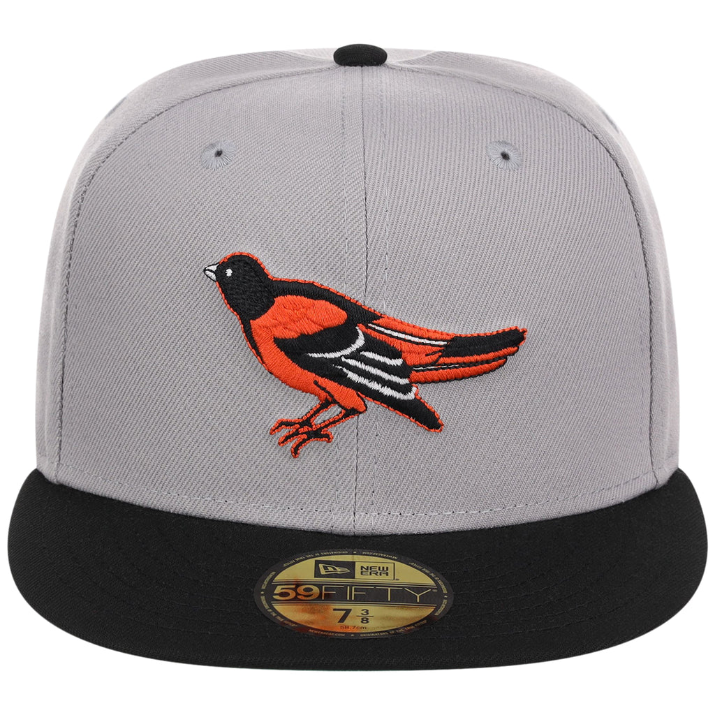 Baltimore Orioles MLB Cooperstown Authentic Collection New Era 59FIFTY (Gray/Black)