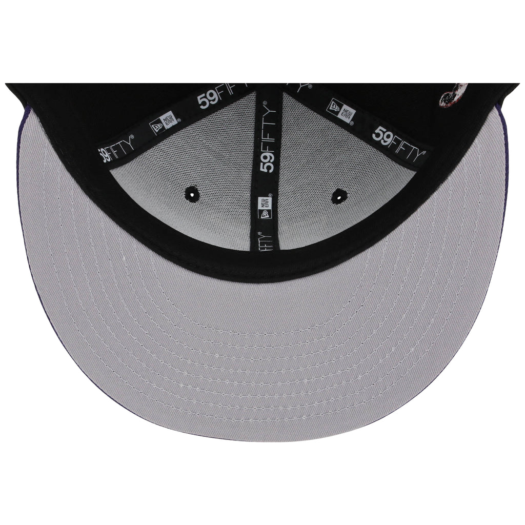 Arizona Diamondbacks MLB Flipmode 2.0 New Era 59FIFTY (Black/Purple/Gray)
