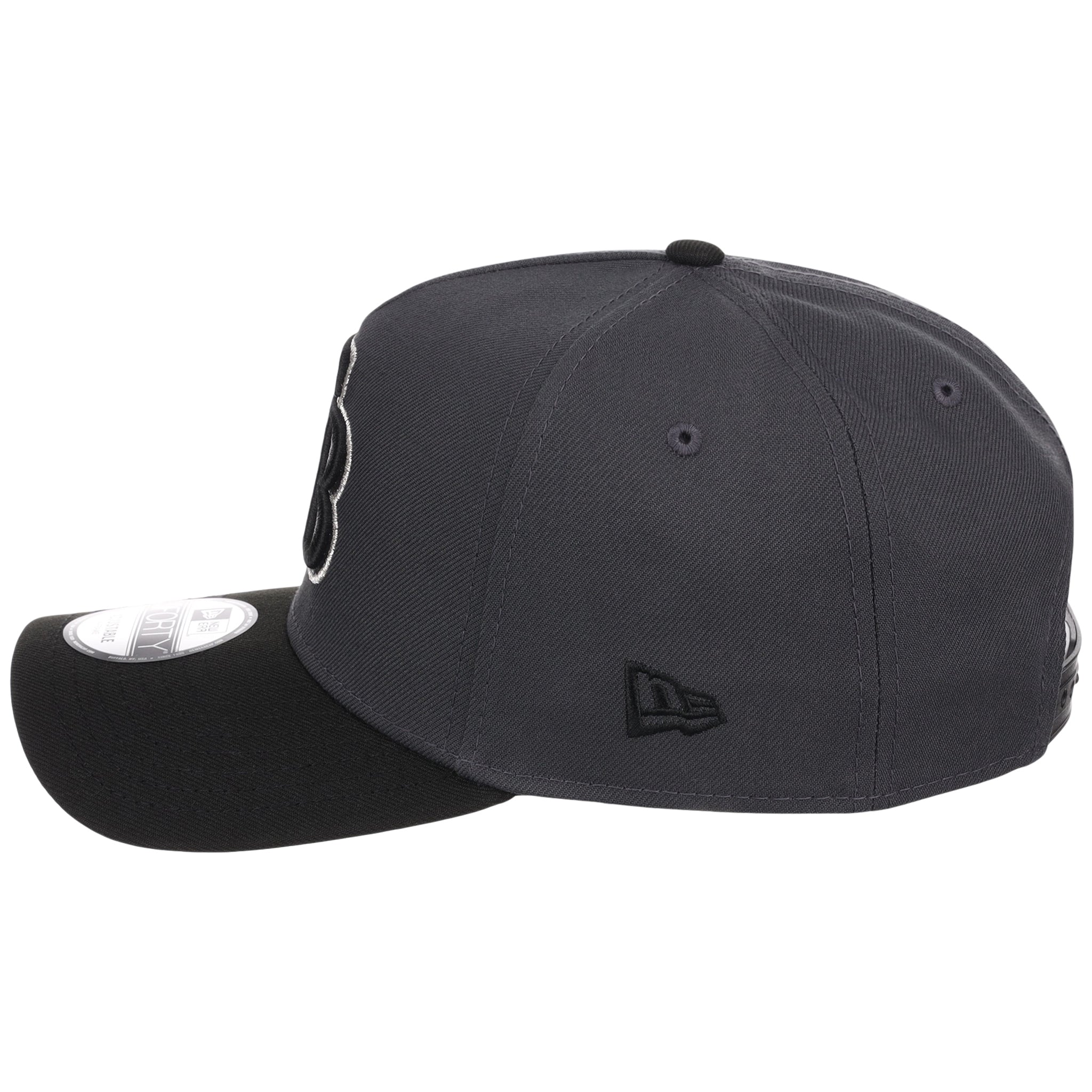 Tampa Bay Rays MLB Graphite x Black FASHION CORE New Era 9FORTY A-Frame
