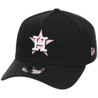 Houston Astros MLB Black x Pink FASHION CORE New Era 9FORTY A-Frame