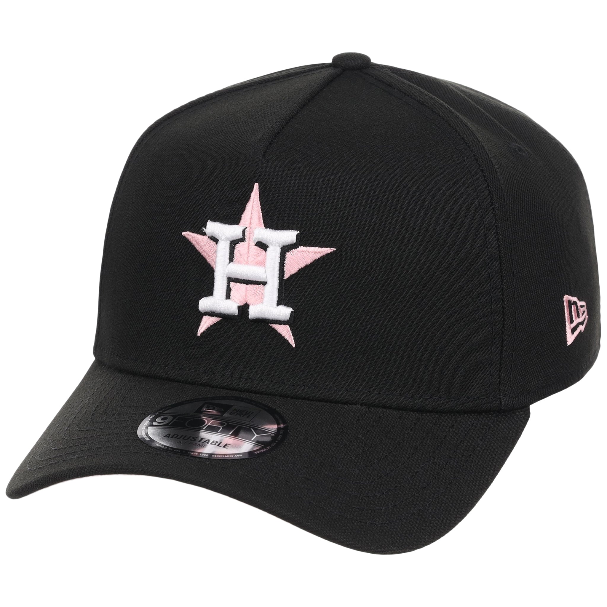 Houston Astros MLB Black x Pink FASHION CORE New Era 9FORTY A-Frame