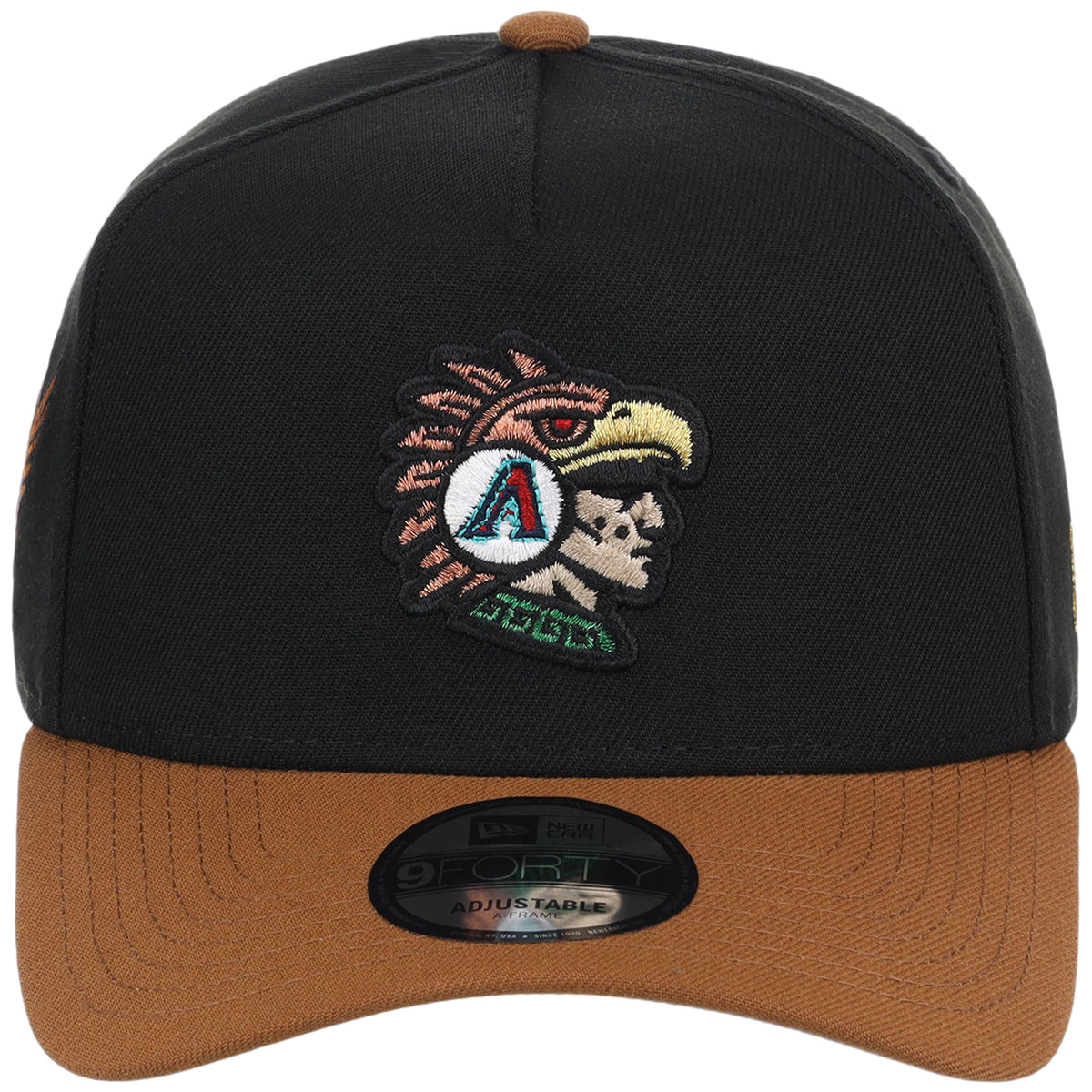 Arizona Diamondbacks Phoenix Crown the City New Era 9FORTY A-Frame (Black/Brown)