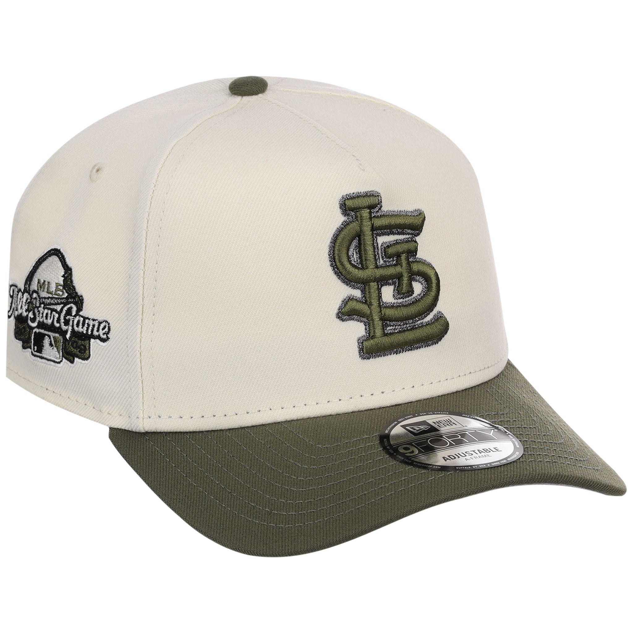 St. Louis Cardinals MLB Chrome Olive New Era 9FORTY