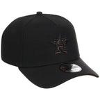 Houston Astros MLB Black x Rust FASHION CORE New Era 9FORTY A-Frame