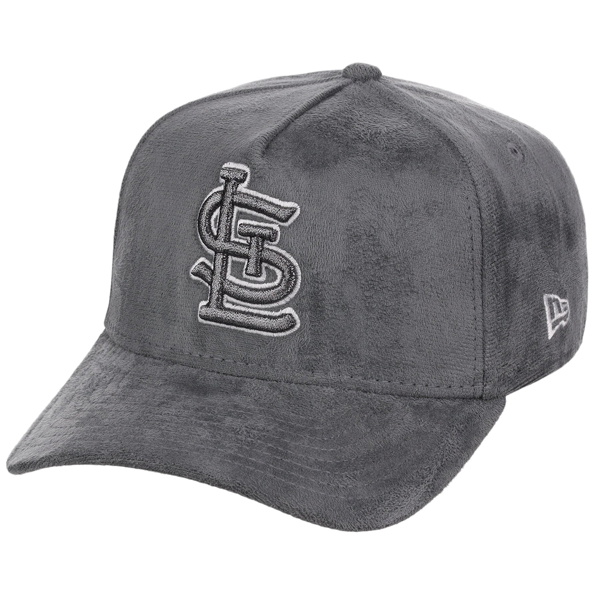 St. Louis Cardinals MLB Gray x Suede FASHION CORE New Era 9FORTY A-Frame