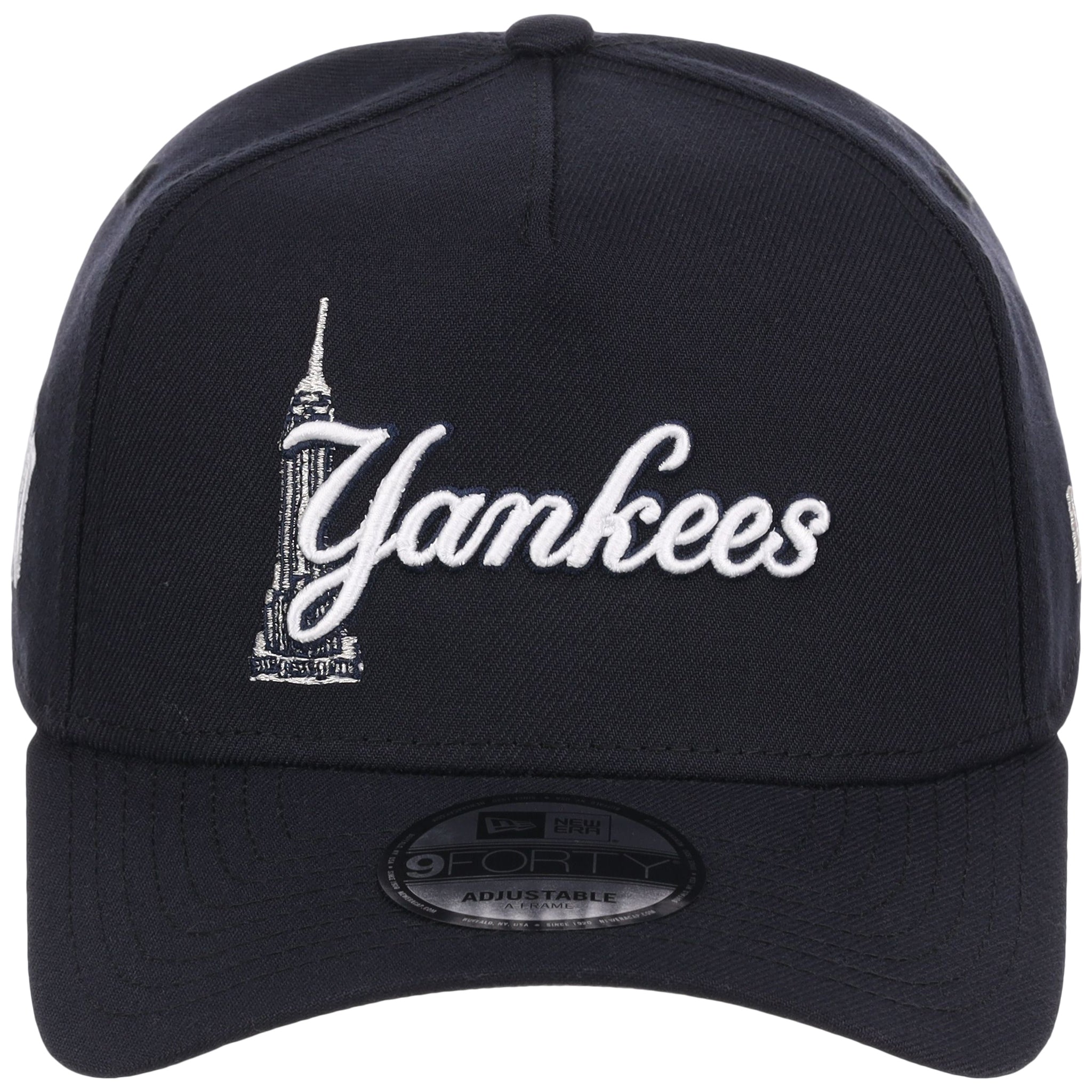 New York Yankees Empire Script New Era 9FORTY A-Frame