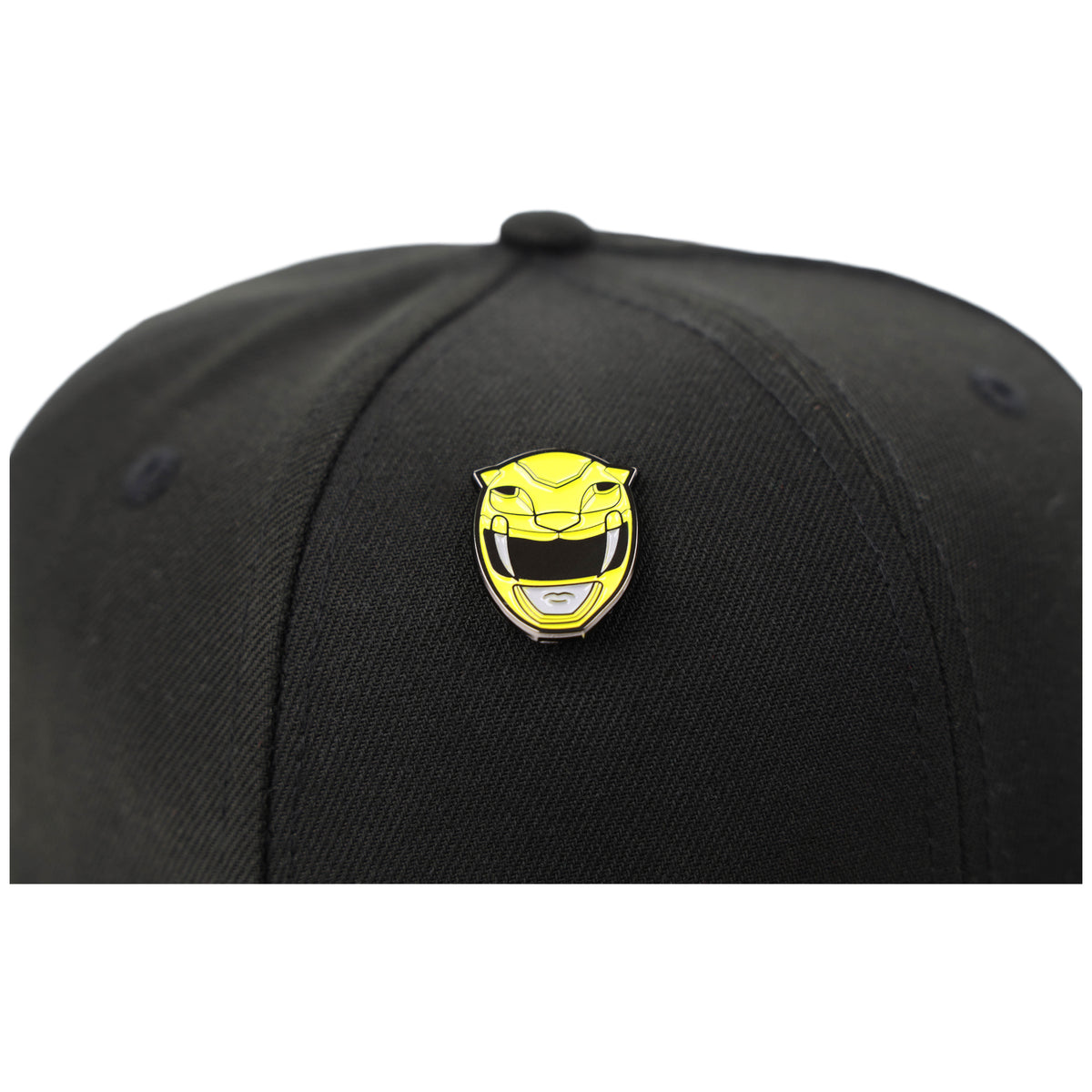 Power Rangers Yellow Ranger Helmet Pin