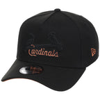 St. Louis Cardinals MLB Black x Rust FASHION CORE New Era 9FORTY A-Frame