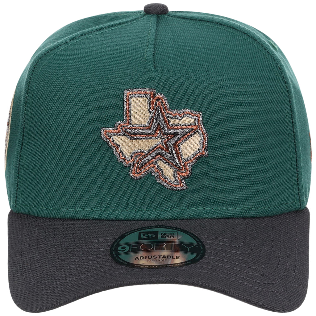 Houston Astros MLB Emerald Graphite New Era 9FORTY