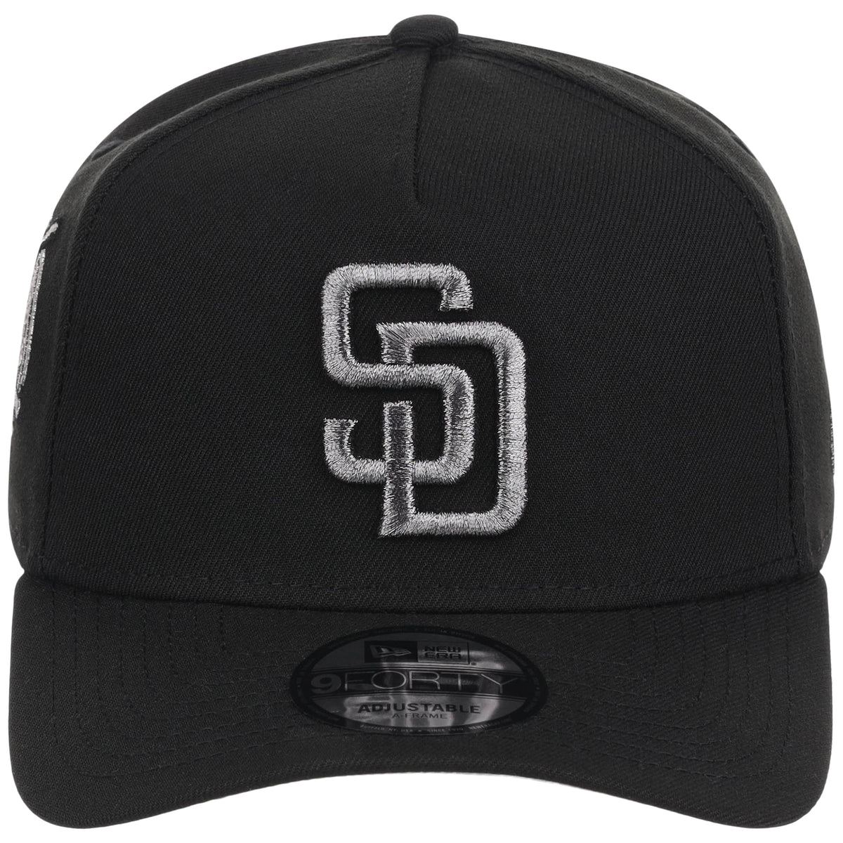 San Diego Padres MLB Liquid Titanium New Era 9FORTY A-Frame