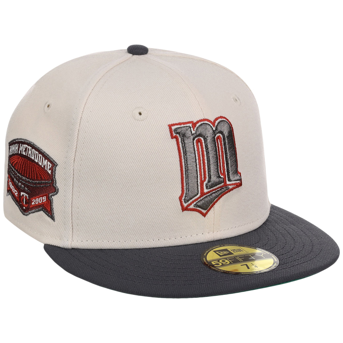 Minnesota Twins MLB Cream x Graphite New Era 59FIFTY – 1