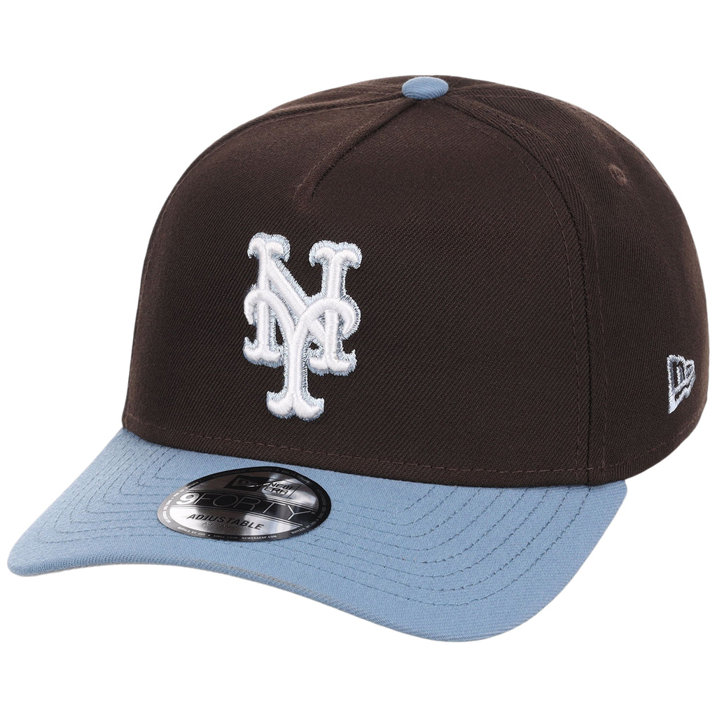 New York Mets MLB Driftwood Fade New Era 9FORTY A-Frame